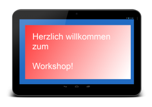 Tablet-Workshop