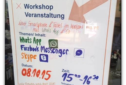 Mit Smartphone/Tablet in Kontakt bleiben Mit Smartphone/Tablet in Kontakt bleiben