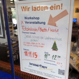 Workshop Fotokalender 10. November