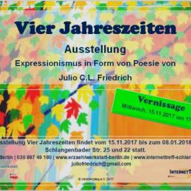Ausstellung Julio Friedrich – Vier Jahreszeiten