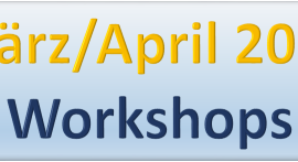 Workshops März/April 2020
