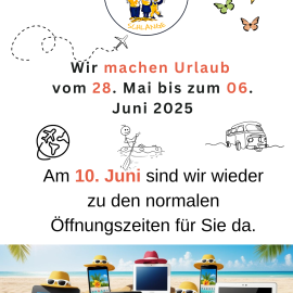 Urlaub im InternetTreff