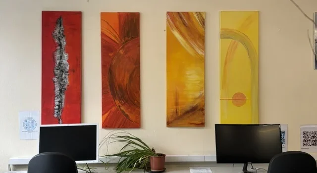 Gertraude Ziller-Ausstellung Bilder von Gertraude Ziller